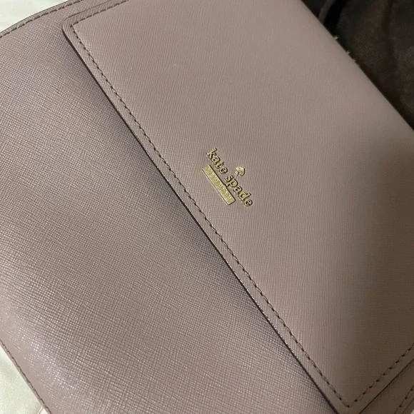 MAUVE pink Kate Spade crossbody bag